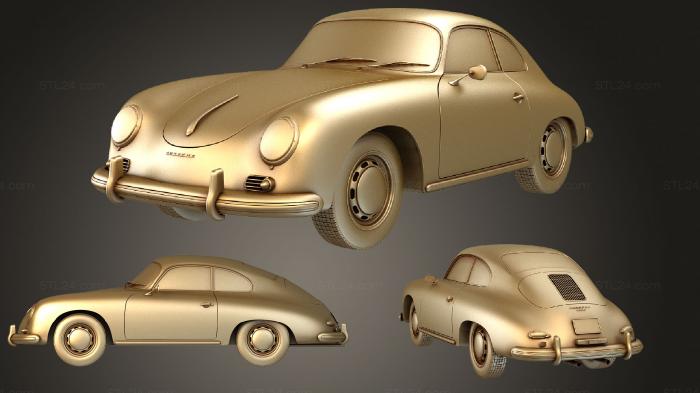 Vehicles (porsche 356 coupe, CARS_3085) 3D models for cnc